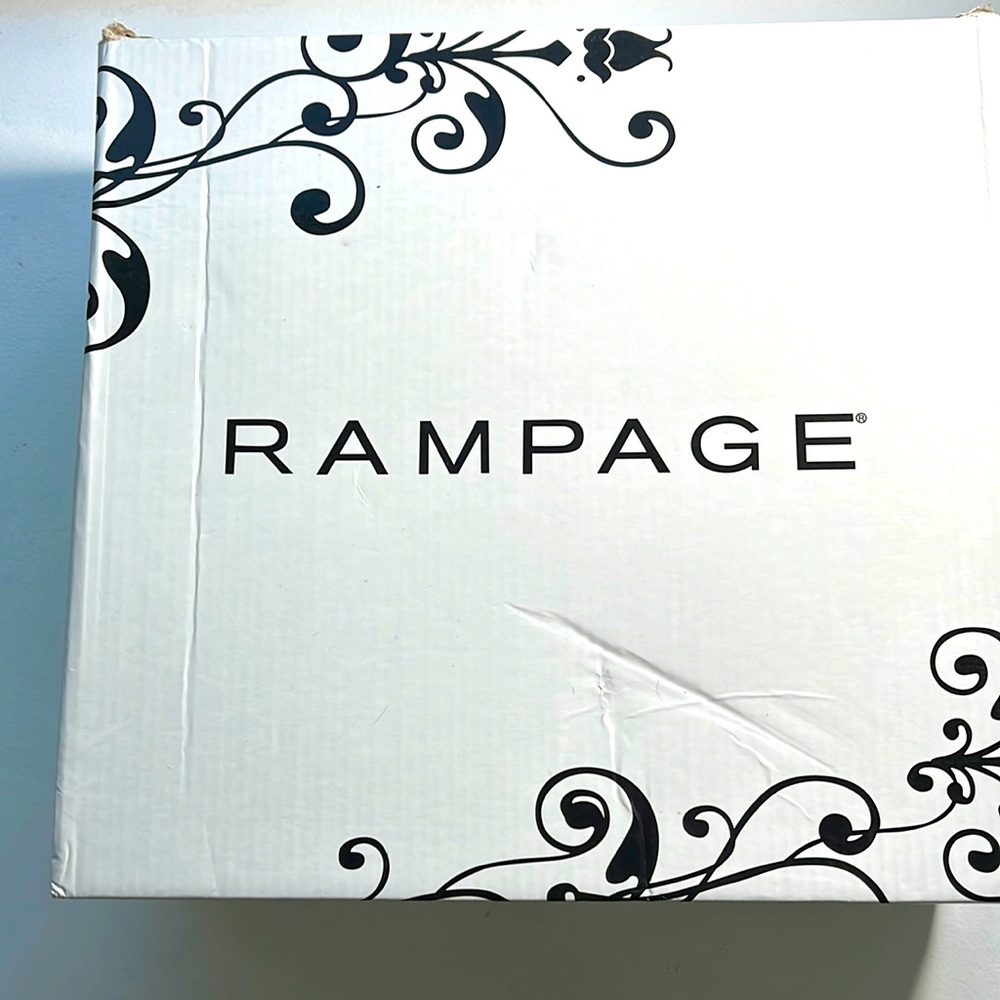 Rampage katana dark brown wedge boots